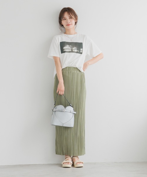 mysty woman（ミスティウーマン）の「2レンチョーカーネックレス（ネックレス・レディース・ライトグレー/ベージュ・FREE）」の9枚目の写真