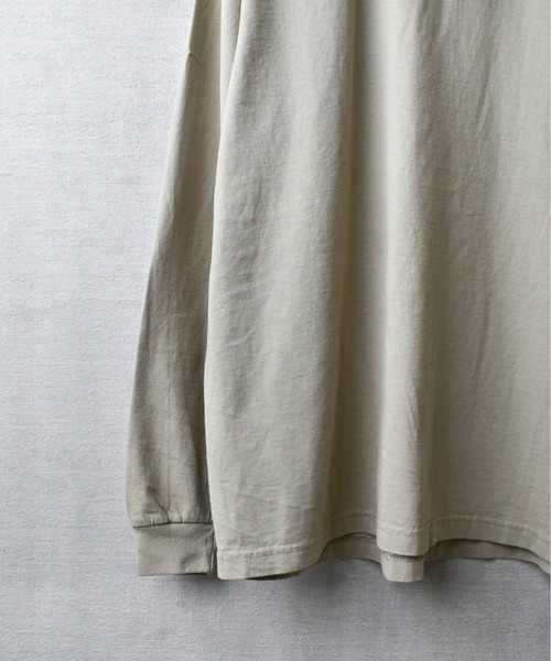 【完売品】 BONE Garment Dye ロンT セール】【SHAKA Wear】7.5oz Heavy Weight Garment Dye Long