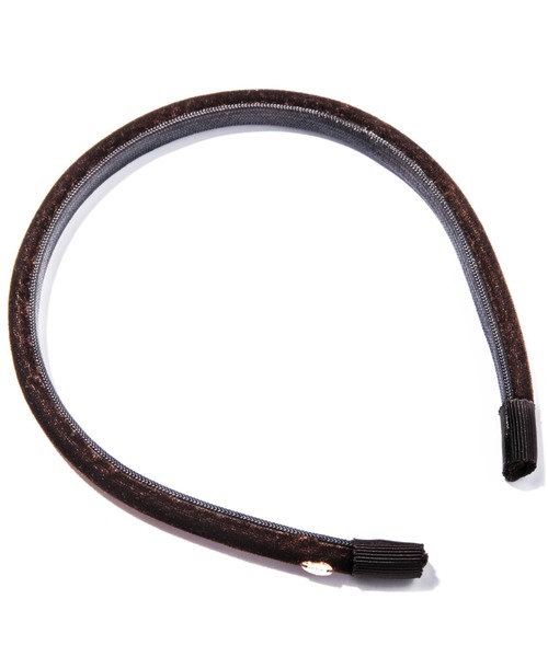 IRIS47（イリスフォーセブン）の「【IRIS 47】minuet head band/メヌエット　ヘッドバンド（カチューシャ・レディース・ブラック/ベージュ/ブラウン/グリーン/ブルー/ネイビー・FREE）」の11枚目の写真