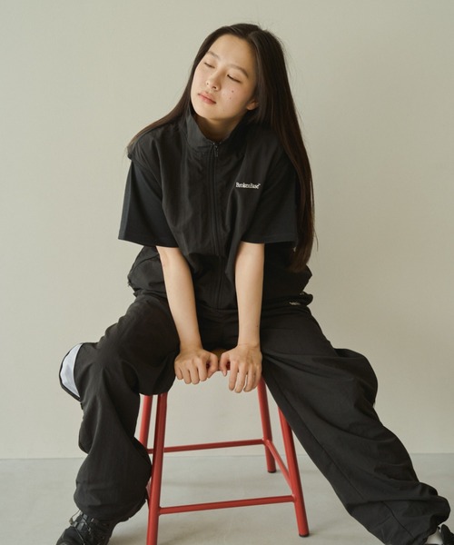 BROKEN BASE（ブロークンベース）の「パッカブル ナイロンベスト（ベスト・メンズ・ブラック/ネイビー/ライム・MEDIUM/LARGE）」の10枚目の写真