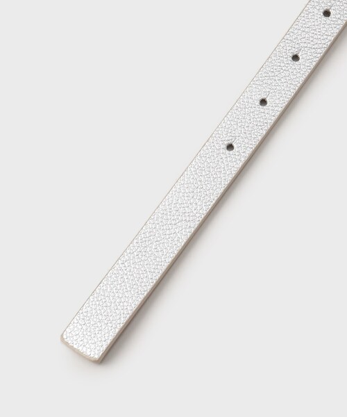 GALLEST（ギャレスト）の「◆ティアドロップバックルベルト（ベルト・レディース・シルバー/ブラック・00）」の5枚目の写真