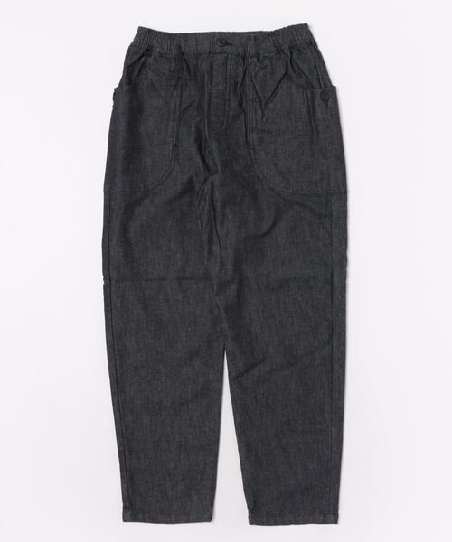 BELLUNA PLUS(ベルーナ)の「<S/F>裏トリコット起毛素材パンツ(その他パンツ・レディース・インディゴブルー/カーキ・MEDIUM/LARGE/X-LARGE)」の2枚目の写真