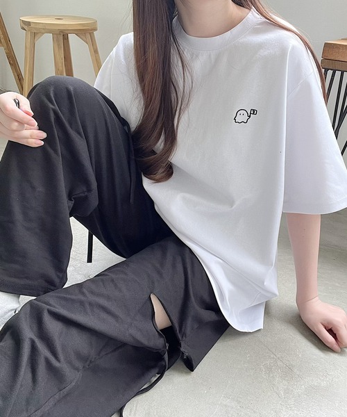 Nana(ナナ)の「スリットダメージパンツ(その他パンツ・レディース・グレー/ブラック・FREE)」の11枚目の写真