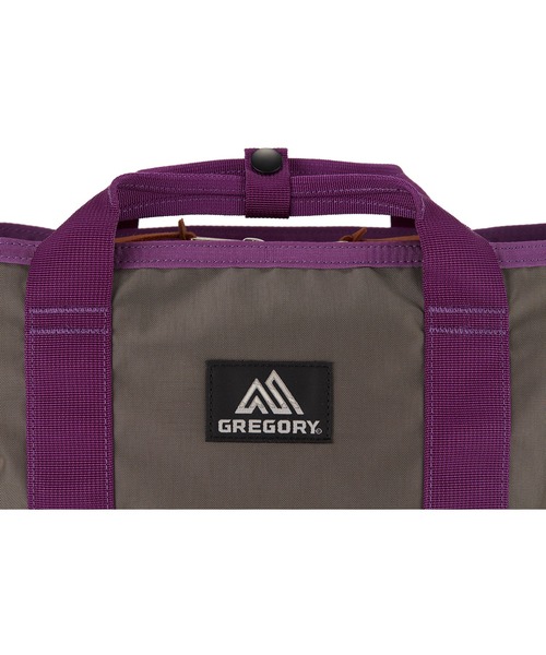 GREGORY(グレゴリー)の「ボートトートS BOAT TOTE S グレー/パープル(トートバッグ・メンズ・グレー系その他・ONE SIZE)」の3枚目の写真
