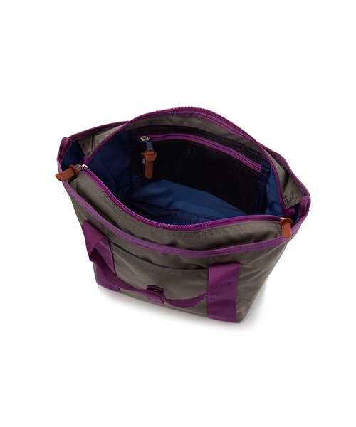 GREGORY(グレゴリー)の「ボートトートS BOAT TOTE S グレー/パープル(トートバッグ・メンズ・グレー系その他・ONE SIZE)」の5枚目の写真