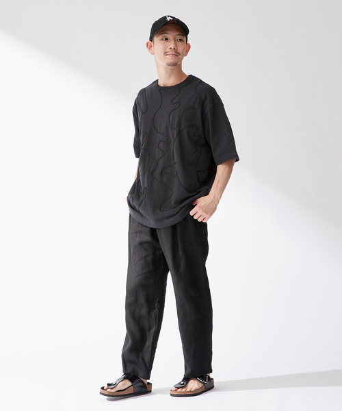B.C STOCK(ベーセーストック)の「LI BUTCHER EASYPANTS(スラックス・メンズ・チャコールグレー/ブラック/ベージュ/ブラウン・MEDIUM/LARGE)」の6枚目の写真