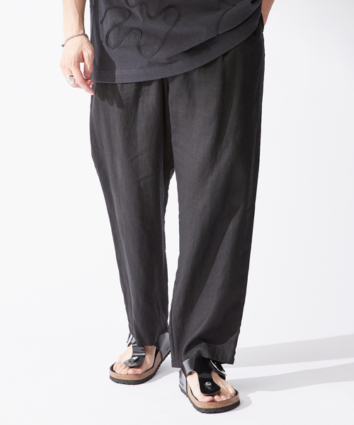 B.C STOCK(ベーセーストック)の「LI BUTCHER EASYPANTS(スラックス・メンズ・チャコールグレー/ブラック/ベージュ/ブラウン・MEDIUM/LARGE)」の9枚目の写真