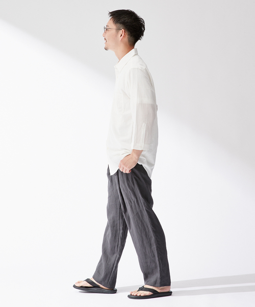 B.C STOCK(ベーセーストック)の「LI BUTCHER EASYPANTS(スラックス・メンズ・チャコールグレー/ブラック/ベージュ/ブラウン・MEDIUM/LARGE)」の15枚目の写真