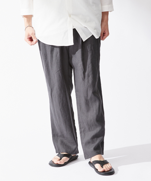 B.C STOCK(ベーセーストック)の「LI BUTCHER EASYPANTS(スラックス・メンズ・チャコールグレー/ブラック/ベージュ/ブラウン・MEDIUM/LARGE)」の19枚目の写真