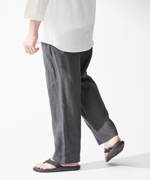 B.C STOCK(ベーセーストック)の「LI BUTCHER EASYPANTS(スラックス・メンズ・チャコールグレー/ブラック/ベージュ/ブラウン・MEDIUM/LARGE)」の20枚目の写真