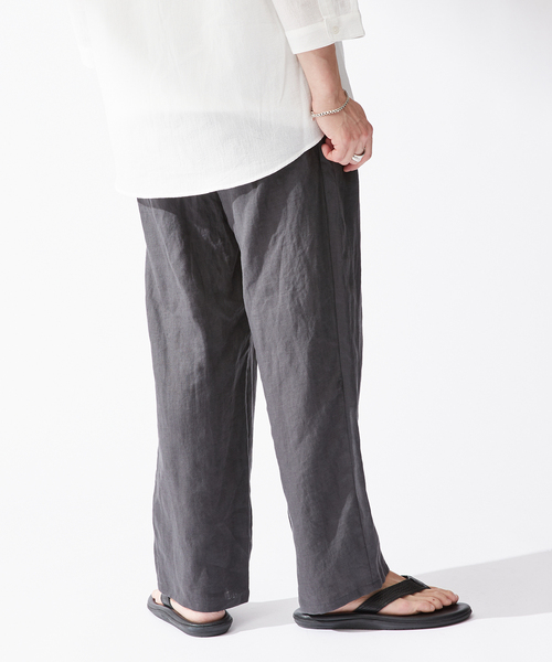 B.C STOCK(ベーセーストック)の「LI BUTCHER EASYPANTS(スラックス・メンズ・チャコールグレー/ブラック/ベージュ/ブラウン・MEDIUM/LARGE)」の21枚目の写真