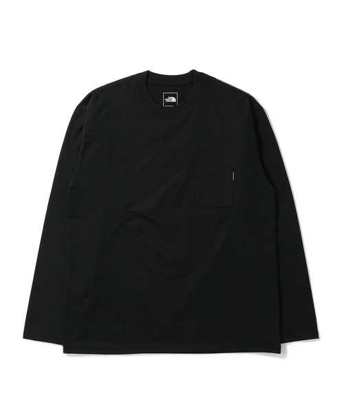 THE NORTH FACE（ザノースフェイス）の「THE NORTH FACE L/S Airy Relax Tee ザ ノースフェイス ロングスリーブエアリーリラックスティー（メンズ）（Tシャツ/カットソー・メンズ・ホワイト/ブラック・SMALL/X-LARGE/LARGE/MEDIUM）」の2枚目の写真