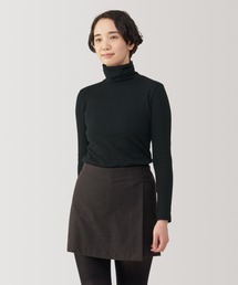 無印良品（ムジルシリョウヒン）の「婦人　起毛フライス編みタートルネック長袖Ｔシャツ（Tシャツ/カットソー・レディース）」