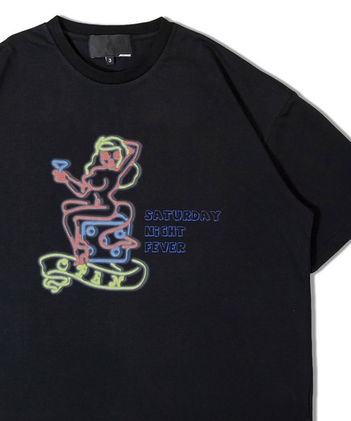 JE-NEON GIRL 接触冷感 TEE(Tシャツ/カットソー)|JACKROSE(ジャックローズ)