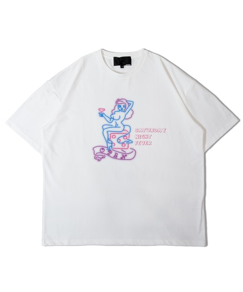 JE-NEON GIRL 接触冷感 TEE（Tシャツ/カットソー）｜JACKROSE（ジャックローズ）