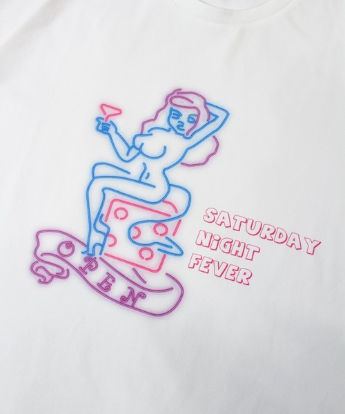 JE-NEON GIRL 接触冷感 TEE（Tシャツ/カットソー）｜JACKROSE（ジャックローズ）