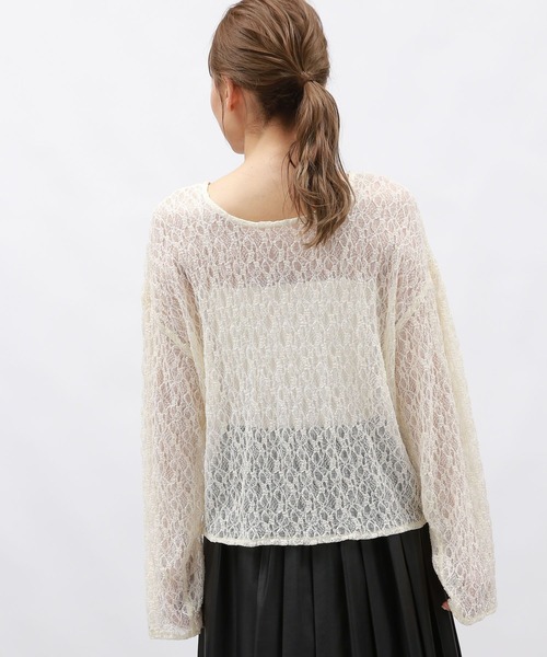 LAKOLE(ラコレ)の「アソートシャーリングプルオーバー / 144941(Tシャツ/カットソー・レディース・アイボリー/ブラック/その他9/ブラウン・FREE)」の20枚目の写真