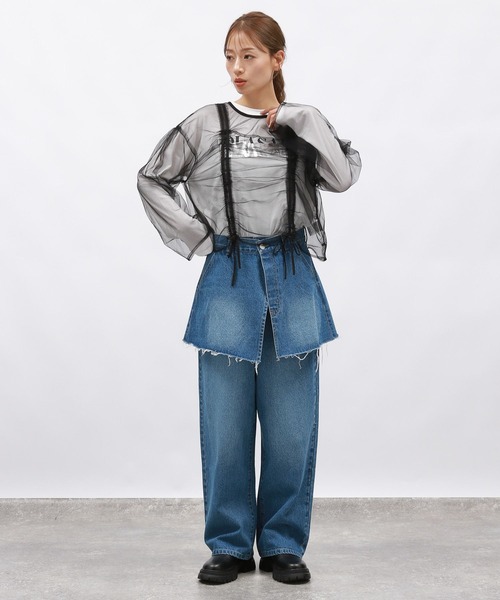 LAKOLE(ラコレ)の「アソートシャーリングプルオーバー / 144941(Tシャツ/カットソー・レディース・アイボリー/ブラック/その他9/ブラウン・FREE)」の5枚目の写真