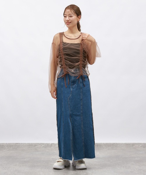 LAKOLE(ラコレ)の「アソートシャーリングプルオーバー / 144941(Tシャツ/カットソー・レディース・アイボリー/ブラック/その他9/ブラウン・FREE)」の11枚目の写真