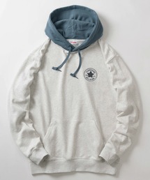 CONVERSE（コンバース）の「【CONVERSE/コンバース】ALL STARサークルロゴ ワンポイント サガラ刺繍デザイン プルパーカー/フーディー/裏毛（パーカー・レディース）」