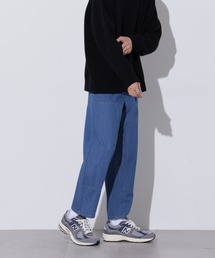 THOM（Apo(s)ture）（トム）の「THOM-002/デニムダブルニーストレートパンツ（デニムパンツ）」