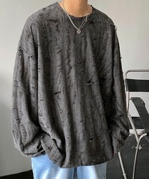 クラッシュダメージ加工Tシャツ