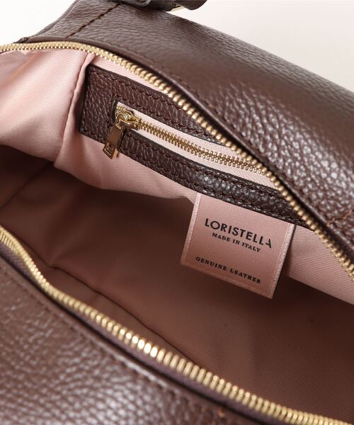 LORISTELLA(ロリステッラ)の「【LORISTELLA/ロリステッラ】ハンドバッグ ショルダー ワンハンドル バッグ(ショルダーバッグ・レディース・ブラック/チャコールグレー/ブラウン/ダークブラウン・FREE)」の9枚目の写真