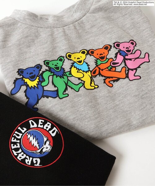 Grateful Dead（グレイトフルデッド）の「【グレイトフルデッド】3柄Tシャツ（Tシャツ/カットソー・キッズ・グレー/オフホワイト/ブラック・140/90/100/110/120/80/130）」の10枚目の写真