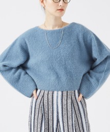 qualite | フォックスウールボートネックニット(ニット/セーター)