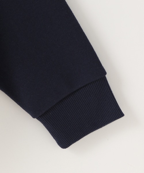 LOWRYS FARM（ローリーズファーム）の「ハーフジップウラケ　 152316（スウェット・キッズ・グレー/アイボリー/ネイビー・110cm/120cm/130cm/140cm/150cm）」の8枚目の写真