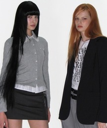 CRANK（クランク）の「韓国ブランド CRANK クランク PINTUCK LACE LONG
