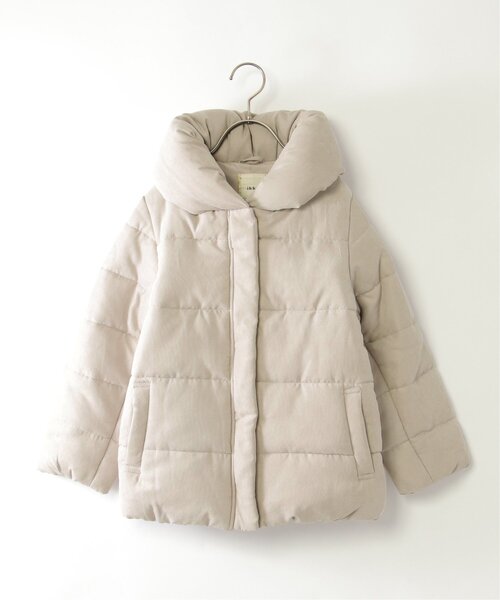 ikka（イッカ）の「【親子コーデ】細コール中綿ジャケット（110~160cm）（ダウンジャケット/コート・キッズ・チャコールグレー/ベージュ・XS/S/M/L/XL）」の18枚目の写真