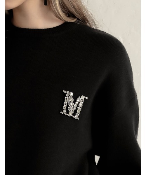 セール】[MEISM by Re:EDIT][2025AW PRE ORDER]Mビジュー