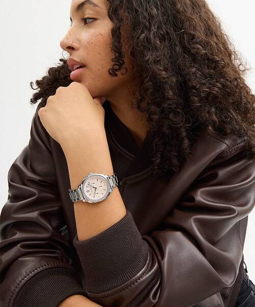 キット クロノグラフ ウォッチ・34MM（アナログ腕時計）｜COACH
