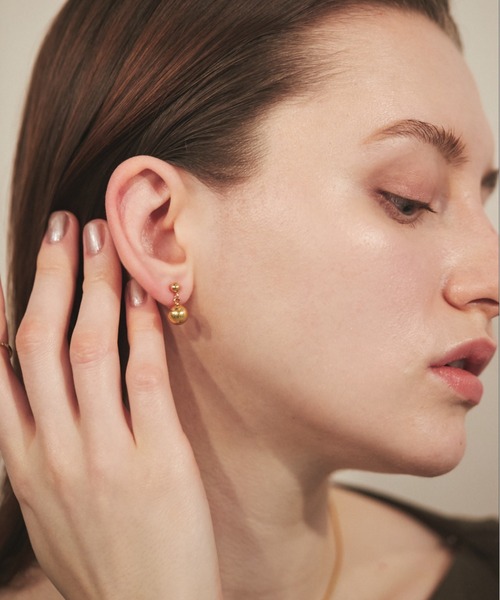 ciite' surgical stainless(シーテサージカルステンレス)の「【 金属アレルギー対応 】 モチーフピアス サージカルステンレス (両耳用)(ピアス(両耳用)・レディース・シルバー/ゴールド・FREE)」の4枚目の写真
