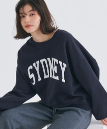 coca（coca） | ヘビーウェイト裏起毛 ビンテージ加工ロゴスウェット(スウェット)