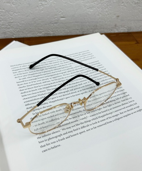 LOUNGEDRESS（ラウンジドレス）の「【GALENA/ガレナ】メタルフレームメガネ（メガネ・レディース・ゴールド・FREE）」の4枚目の写真