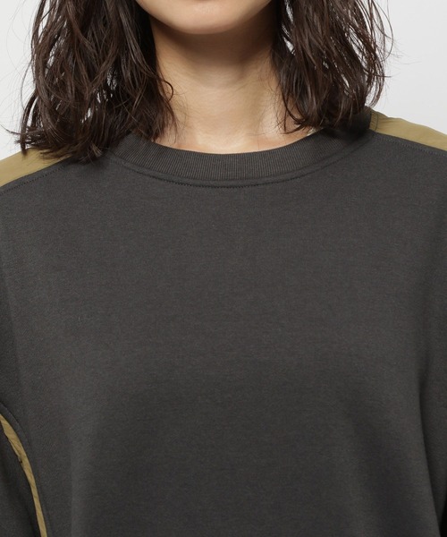 niko and（ニコアンド）の「裏起毛ドッキングプルオーバー（その他