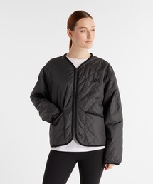 New Balance キルティングジャケット ブラック New Balance｜ニューバランスのブルゾン（キルティング）通販