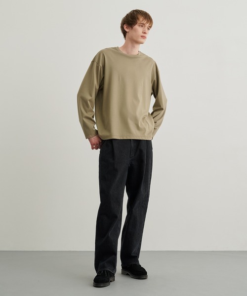 PUBLIC TOKYO（パブリックトウキョウ）の「〈セットアップ対応〉PUBLIC DENIM　ガゼットテーパードデニム（デニムパンツ・メンズ・ブラック/ダークブラウン/ダークインディゴブルー・1/3/2）」の8枚目の写真