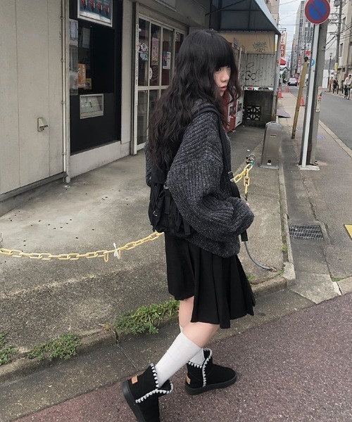 ケーブル編みニットジップパーカー（パーカー）｜anyonemore（エニワンモア）