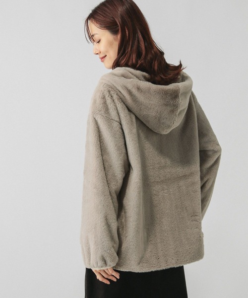 【セール】フェイクファーパーカーブルゾン/115442（ブルゾン）｜GLOBAL WORK（グローバルワーク）