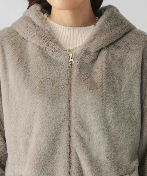 【セール】フェイクファーパーカーブルゾン/115442（ブルゾン）｜GLOBAL WORK（グローバルワーク）