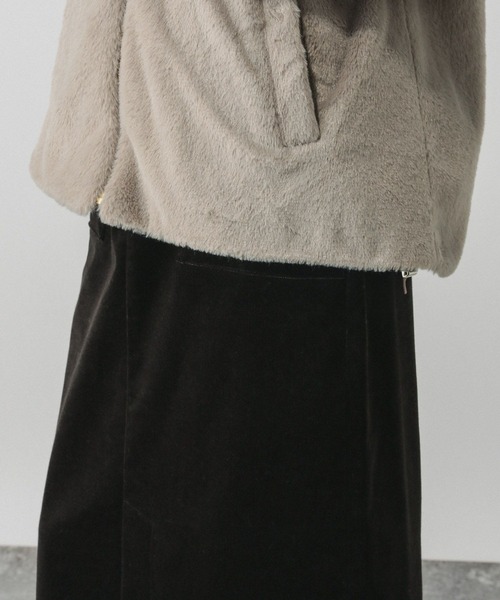 【セール】フェイクファーパーカーブルゾン/115442（ブルゾン）｜GLOBAL WORK（グローバルワーク）