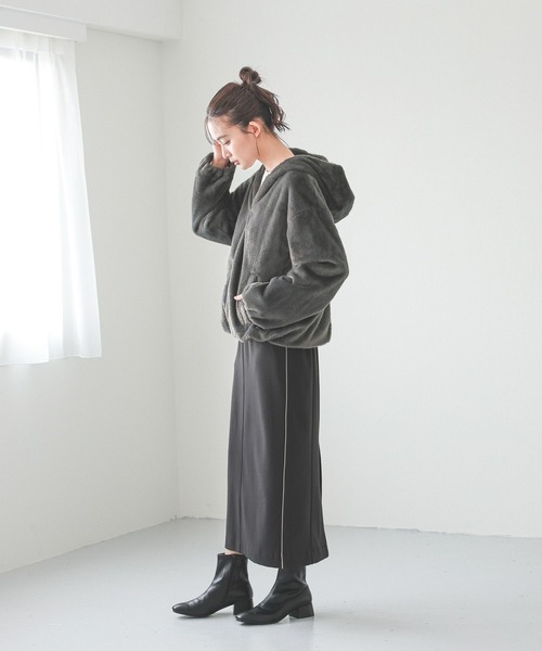 【セール】フェイクファーパーカーブルゾン/115442（ブルゾン）｜GLOBAL WORK（グローバルワーク）