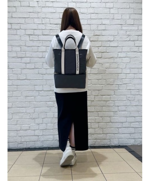 SAMANTHAVEGA（サマンサベガ）の「ロゴテープキルティングA4リュック（バックパック/リュック・レディース・ブラック・FREE）」の13枚目の写真