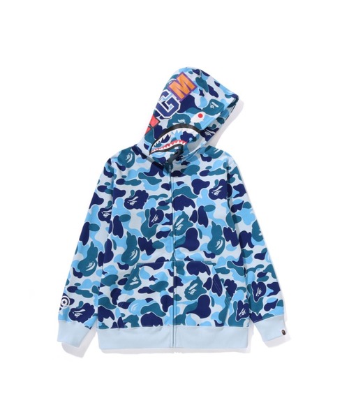 ABC CAMO SHARK ZIP HOODIE