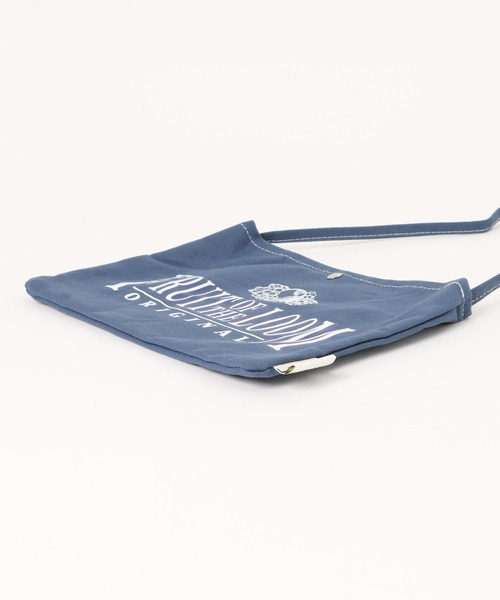 FRUIT OF THE LOOM（フルーツオブザルーム）の「GRAPHIC COTTON SHOULDER BAG / ショルダーバッグ / カジュアル / ロゴ / プリント / キャンバス / ユニセックス（ショルダーバッグ・レディース・サックスブルー/ブルー/オレンジ/イエロー/グリーン/ライトベージュ・FREE）」の7枚目の写真