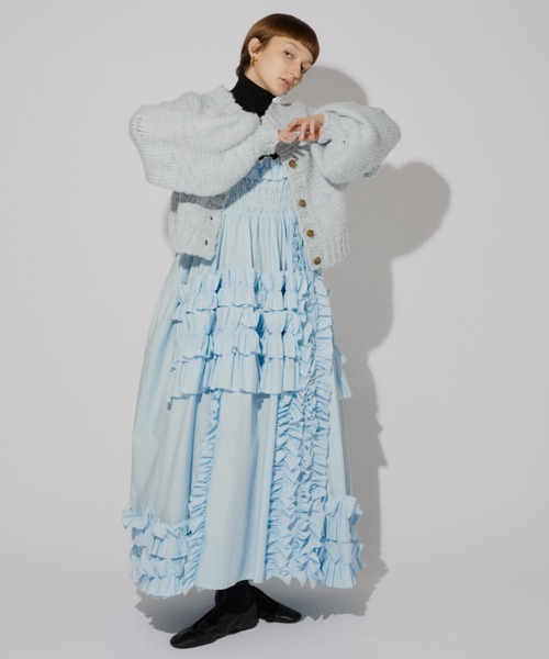 セール】ホイップランダムフリルワンピース（ワンピース）｜PERNA