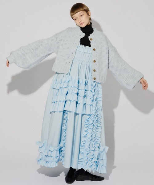 セール】ホイップランダムフリルワンピース（ワンピース）｜PERNA